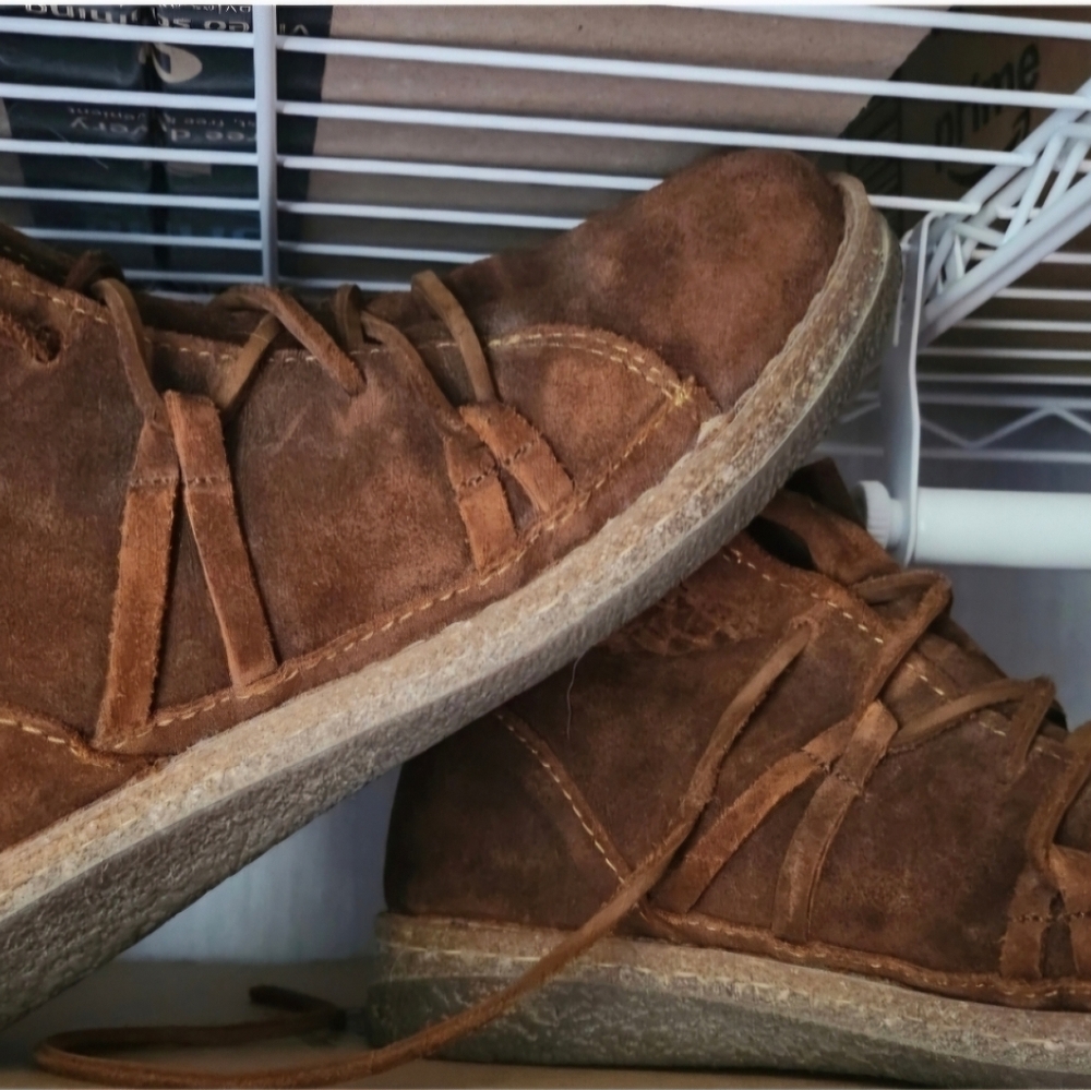 Suade "Born" ankle boots, brown